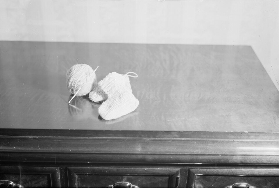 Reversible Baby Booties